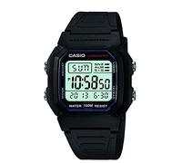 Casio W800H-1AV Montre de Sport Classique pour Homme avec Bracelet Noir, Noir, Classique