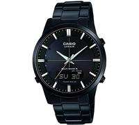 Montre connectée - Casio - Waveceptor - Acier noir - Éclairage LED - Solaire - Heure universelle