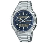 Casio Wave Ceptor Homme Analogique-Digital Quartz Montre avec Bracelet en Acier Inoxydable