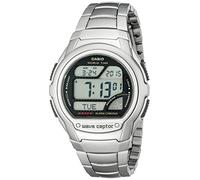 Casio WV58DA-1AV Waveceptor Montre de Sport Atomique pour Homme, Argenté, WV58DA-1AV