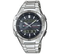 Casio WVA-M650D-1AER Wave Ceptor Radio-Pilotée Quartz Homme Marron Argenté 44mm