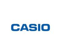 Casio XR-18SR1 - Auto-adhésif - noir sur argent - rouleau (1,8 cm x 8 m) 1 cassette(s) bande d'étiquettes - pour Disc Title Printer CW-L300; KL 170, 780, 8100