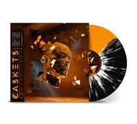 Caskets - Reflections - Orange And Black W/ White Splatter [Vinyl Lp] Black, Colored Vinyl, Orange, White