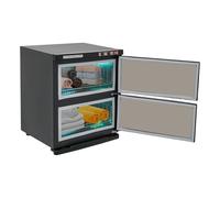 Caskunbsy Sèche-serviettes portable de 50 l, grande capacité, double couche, pour salles de bains thermales, saunas d'hôtel, spa et salle de bain