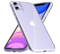 caslord Coque pour iPhone 11,[Ultra-Mince] [Coque en TPU] Anti-Jaune Étui de Protection Antichoc Anti-Rayures, Transparent