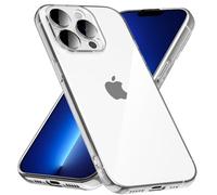 caslord Coque pour iPhone 13 Pro,[Ultra-Mince] [Coque en TPU] Anti-Jaune Étui de Protection Antichoc Anti-Rayures, Transparent