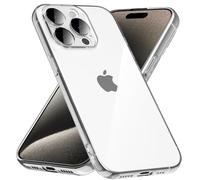 caslord Coque pour iPhone 15 Pro Max,[Ultra-Mince] [Coque en TPU] Anti-Jaune Étui de Protection Antichoc Anti-Rayures, Transparent