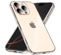caslord Coque pour iPhone 16 Pro Max,[Ultra-Mince] [Coque en TPU] Anti-Jaune Étui de Protection Antichoc Anti-Rayures, Transparent