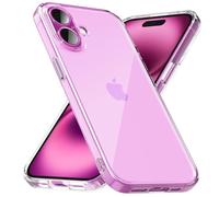 caslord Coque pour iPhone 16,[Ultra-Mince] [Coque en TPU] Anti-Jaune Étui de Protection Antichoc Anti-Rayures, Transparent