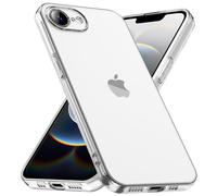 caslord Coque pour iPhone 16e/iPhone 17e,[Ultra-Mince] [Coque en TPU] Anti-Jaune Étui de Protection Antichoc Anti-Rayures, Transparent