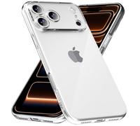 caslord Coque pour iPhone 17 Pro Max,[Ultra-Mince] [Coque en TPU] Anti-Jaune Étui de Protection Antichoc Anti-Rayures, Transparent