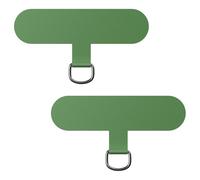 caslord Lot de 2 Patchs universels pour Cordon, transformez Votre Coque de téléphone en chaîne de téléphone, TPU Ultra Fin s'adapte à Toutes Les Coques de téléphone Standard-Vert
