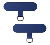 caslord Lot de 2 Patchs universels pour Cordon, transformez Votre Coque de téléphone en chaîne de téléphone, TPU Ultra Fin s'adapte à Toutes Les Coques de téléphone Standard-Bleu