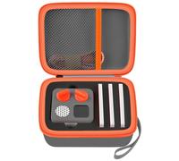 casmilee Étui de voyage compatible avec Yoto Mini - Lecteur audio et de musique pour enfants, sac de support pour haut-parleur pour enfants joue des cartes audio, gris, M, Voyage