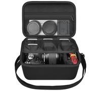 casmilee Étui pour Appareil Photo numérique Compatible avec Les appareils Photo Canon EOS Rebel T7 / 90D / 4000D / T100 DSLR, également pour Sony Alpha a6400 / a6100 sans Miroir, Porte-Carte SD et