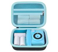 casmilee Housse de protection compatible avec Kidizoom Print Caméra & papier de recharge, Creator Cam et Printcam imprimante Caméra accessoires - uniquement sac de transport, Noir , Porte-documents