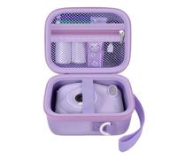 casmilee Sac pour appareil photo instantané pour enfants verts / pour Gofunly / Hangrui / pour LETSHAHA Mini appareil photo numérique instantané - Sac de transport pour papier d'impression (étui