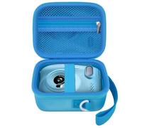 casmilee Sac pour appareil photo instantané pour enfants verts / pour Gofunly / Hangrui / pour LETSHAHA Mini appareil photo numérique instantané - Sac de transport pour papier d'impression (étui