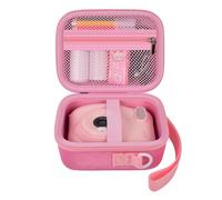 casmilee Sac pour appareil photo instantané pour enfants verts / pour Gofunly / Hangrui / pour LETSHAHA Mini appareil photo numérique instantané - Sac de transport pour papier d'impression (étui
