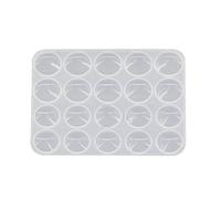 CASNO Moule en silicone, moule en silicone pour cabochons pour résine époxy, moule en résine de bijoux, moule en silicone pour résine époxy, moules à bijoux