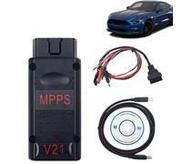 CASNO Scanner professionnel MPPS V21 Chiptuning Inkl Checksum Support Multi-langues MPPS V21 Chip Tuning Programming Flas Software Pack