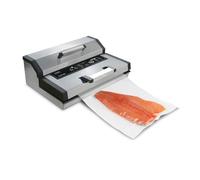 CASO 1405-4000 Commercial Machine d'emballage sous vide, épaisseur (F. vide alimentaire mou), sacs et rouleaux jusqu'à 40 cm de largeur réglable et forte Pompe à vide 20 L/minute