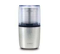 Caso 1830 Coffee Flavour - Moulin à café électrique, expresso, noix ou épices, moulin à café avec lame de frappe, 200 Watt, pour jusqu'à 90 g de grains de café, argenté