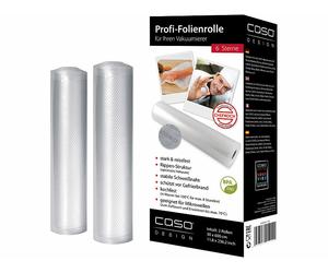 Caso Design 2 rouleaux de film plastique pour appareil de mise sous vide
