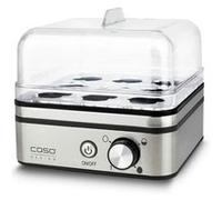 CASO Design E9 - Cuiseur à œufs - 400 Watt - acier inoxydable Acier inoxydable G