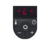 CASO Design FonDue - Caquelon/plaque chauffante à induction - 2.5 litres - 1 kWatt - noir/inox