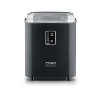 CASO Design IceChef Machine à glaçons compacte pour la maison et la cuisine, réservoir d'eau de 1 L, glace en seulement 6 minutes, 12 kg de glace en 24 heures, 2 tailles, machine à glaçons