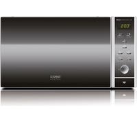 Caso 3351 micro-ondes, 1 kWh/an/2050watt/25 l//Argent Fond Plat Céramique