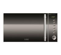 CASO Micro-ondes MG20 Ceramic Menu 2 en 1 (micro-ondes + gril) – 20 L, 800 W, inox noir, minuteur