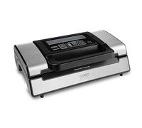 CASO FastVac 500 - Machine sous vide professionnel high end, double pompe à piston de 20 litres/minute, double soudure d’étanchéité, idéale pour les chasseurs et la restaura, inclut 2 rouleaux de film
