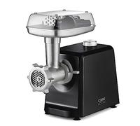 CASO FW 2500 Black Hachoir à viande avec puissance de 2500 W, dicton du test : très bonne, lame en titane, fonction retour, accessoires avec presse à hamburger