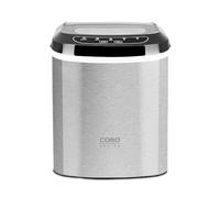 CASO IceMaster Pro - Machine à glaçons design, produit 500 g/h, glaçons en 6-13 min, réservoir d'eau de 2,2 l, arrêt automatique, deux tailles de glaçons, indicateur de niveau d'eau, aspect inox