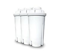 Caso Lot de 3 filtres à eau de rechange en plastique pour distributeur d'eau chaude Blanc 11,5 cm
