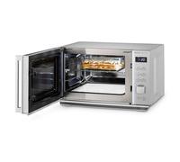 Caso MG 20 Cube Grille en céramique pour micro-ondes Affichage LED Argenté 800-1000 W