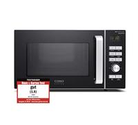 CASO | MI 30 Micro-ondes Ceramic | Technologie Inverter | Fond en céramique pour plus d'espace, 1000 W, espace de cuisson 30 L, 8 programmes de cuisson, boîtier en acier inoxydable, argenté