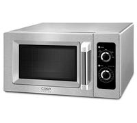 CASO Micro-ondes commerciaux C1000M avec fond en céramique, 25 l, 1000 W