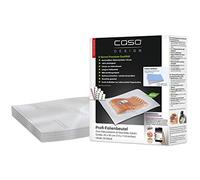 Caso Profi-Sacs plastiques 20 cm x 30 cm 50 sachets sous vide solide et anti-déchirures / utilisation micro-ondes possible