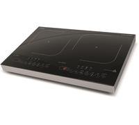 Caso Progourmet 3500 Plaque De Cuisson À Induction Double Mobile, 3500 W Powersharing, 60-240 °C, 4 Fonctions, Minuterie 180 Min, Casseroles Jusqu'à 24 Cm, Vitrocéramique