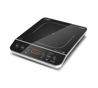 CASO Touch 2000 - Plaque de cuisson à induction individuelle, 2000 W, détection de casserole, 10 niveaux de température, minuterie jusqu'à 180 min, vitrocéramique, température env. 60-240 °C