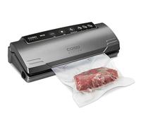 Caso VC 10 Plus Edition - incl. grand set d'accessoires, soudure de 30 cm, force de vide variable, pompe à vide 9 L/min, gris, argent, pack de 1