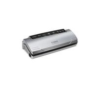 CASO VC 10 - Machine sous vide alimentaire, barre de soudure 30 cm, conserve les aliments jusqu’à 8 fois plus longtemps - coloris argenté