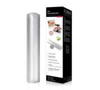 Caso Sac sous vide professionnel 40×1000 cm 150µm transparent réutilisable + autocollant Food Manager