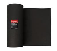 CASOMAN Doublure Professionnelle pour boîte à Outils, tiroir de boîte à Outils, 40,6 cm (Largeur) x 4,9 m (Long), Rouleau de Tapis antidérapant, Noir