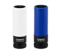 CASOMAN Lot de 2 douilles de roue à impact 1/2" CR-MO - 18,5 mm et 19,5 mm