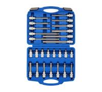 CASOMAN Lot de 26 douilles XZN à triple cannelure carrée 1/2", M5-M16, CR-V