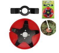 CASOME Weeding Disc for Weedeater, Garden Weeder Tool for Weeding Disc, Weed Eater Blades, Weeding Disc, Weeding Disc Universal, Multifunctional Trimmer Suitable for Garden Lawn